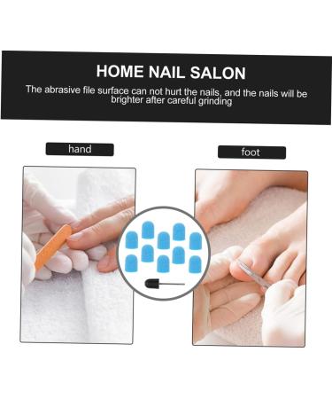 Ipetboom 1 Set Nail Color Sand Cap Grit Nail Sanding Cap Nails Tools Sanding Bands for Nail Drill Nail Drill Bit Caps Nail Art Kit Sanding Caps Inner Ring Plastic Polisher 2x1.5cm Blue - Buy Online on GoSupps.com