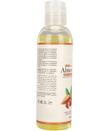 Sweet Almond Herb Extract Massage Oil Organic 100ml | Moisturizing Nourishing & Skin Repair - Buy Online on GoSupps.com