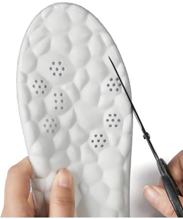 Memory Foam Gel Work Insoles for Men and Women - Metatarsal & Arch Support - Size Women13/Men11 - Buy Online on GoSupps.com