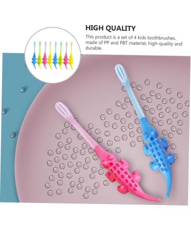 Ultechnovo 8st Cartoon Tier Toothbrushes - Children s Dental Care & Tooth Cleaning Brush | Safe & Fun for Kids - Buy Online on GoSupps.com
