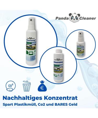 Pandacleaner Glasses Cleaner 250ml Refill Bottle | Alcohol-Free Anti-Fog Streak-Free | Ideal for Glasses Displays Monitors & More - Buy Online on GoSupps.com