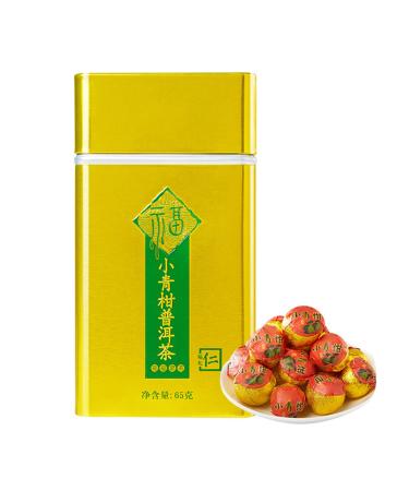 WOOXGEHM Orange Peel Puer Tea 65g229oz Rich and Fruity Delicate and Smooth Ripe Tea Citrus Pu Erh Tea Canned for Daily Use Office Teahouse Gifts for Family Friends Colleagues