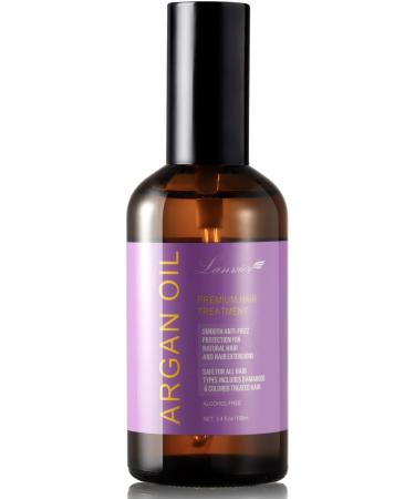 LANVIER Hair Treatment Oil  Argan Oil for Hair & Scalp Protection To Smooth  Repair Frizzy and Damadged Hair 3.4Oz
