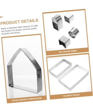 ABOOFAN 1 Set Christmas Baking Tools Mini Cake Molds Donut Mold Cutter Pressing Molds Biscuit Mold 3D Fudge - Buy Online on GoSupps.com