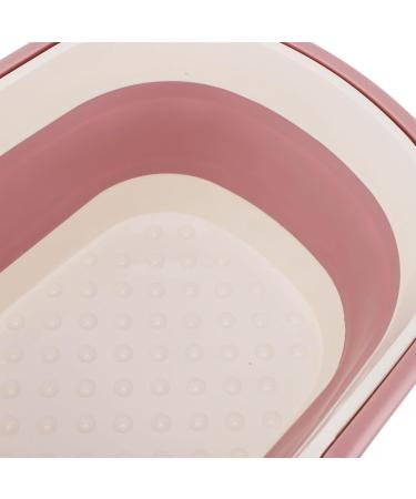 Bain de pieds pliable bain de pieds portable bain de pieds multifonctionnel avec massage des points d'acupuncture pour les pieds secs et crevass s bain de pieds pour la Pink - Buy Online on GoSupps.com
