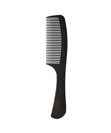 Hair Comb - a Professional Black Carbon Fibre Detangling Hair Comb by Tongtletech Barber Comb Hairdressing Hair Styling Comb Heat Resistant Anti-static Handgrip Comb for Long Wet or Curly Hair Comb Black Paddle Hair Comb