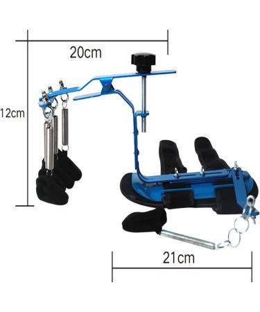 ZZBB Finger Rehabilitation Brace Adjustable Finger Rehabilitation Orthotics Wrist Exerciser Hand Wrist Orthosis Separate Finger Flex Spasm Extension Board Splint - Buy Online on GoSupps.com