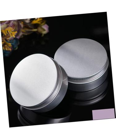 NUSITOU Box Travel Jars for Creams Aluminum Wallet Salve Jar Tins Aluminum Tin Containers Empty Cream Jar Aluminum Cans Round Tea Tin Face Night Cream Face Cream Jars Screw Lid Round Tin medium Silver - Buy Online on GoSupps.com