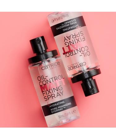 Catrice Oil Control Matt Fixing Spray | Minimizes Pores, Sets Makeup 18 Hours | Mattifying | Vegan & Cruelty Free - Buy Online on GoSupps.com