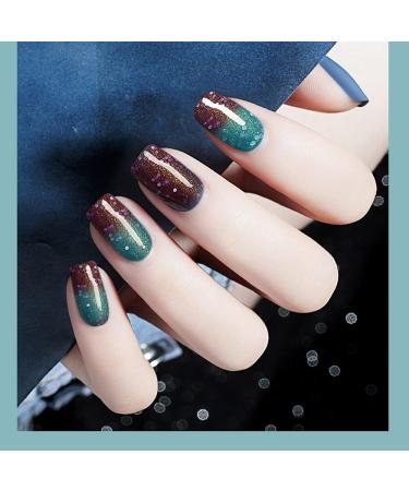 Allenbelle UV Nail Polish Thermo Set - 4 Color Shellac Gel Nail Art with Gift Box | Color Changing Soak Off UV Gel 060 - Buy Online on GoSupps.com