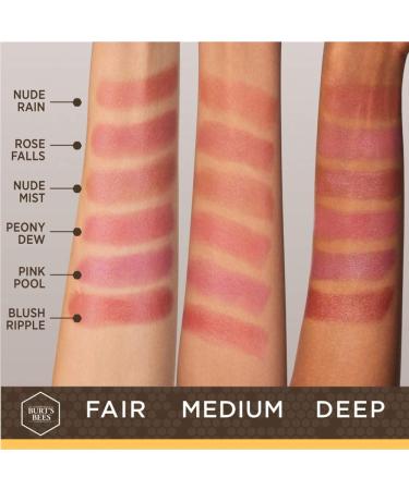 Burts Bees 100% Natural Glossy Lipstick Pink Pool - 1 Count - Buy Online on GoSupps.com
