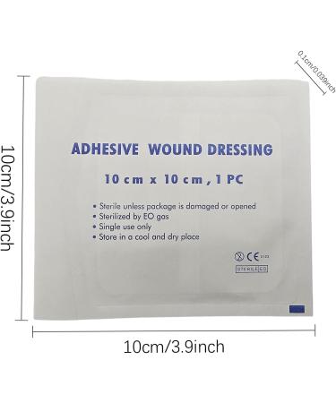 Vliesverband - 10 Absorbent Fleece Compresses for Outdoor Activities | Bexdug - Ideal for Home Hospitals Travel Hiking Camping & Mountaineering - Buy Online on GoSupps.com