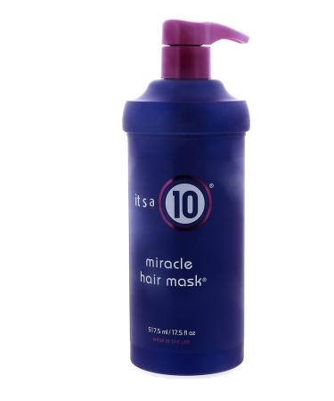 It's A 10 Miracle Hair Mask 17.5 oz - Unisex - 17.5 Fl Oz (Pack of 1) - Buy Online on GoSupps.com