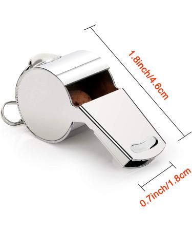 Fya Whistle - Stainless Steel Super Loud Sports Whistle with Lanyard for Referees, Coaches, Police, Outdoor Sports & Emergencies - Buy Online on GoSupps.com
