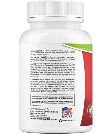 White Kidney Bean Slim for both Men and Women 60 ct - Buy Online on GoSupps.com