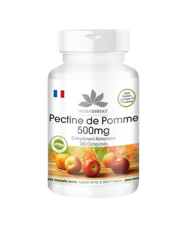 Apple Pectin 500mg - 180 tablets - Calcium | herba direkt - Quality from German Pharmacies