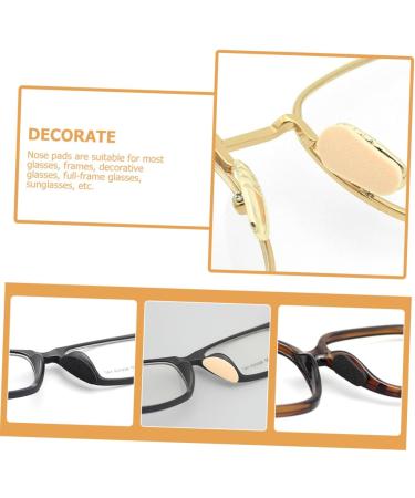 Goohochy Glasses Nose Pads - 40 Leaves Sponge Cushion Pieces for Ultimate Comfort | International Shipping Available - Buy Online on GoSupps.com