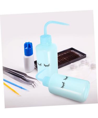 Beavorty Ergonomic Design 250ml Eyelash Washing Bottle Squeeze Function Easy for Cleaning Eyelashes and Watering Plants Blue - Buy Online on GoSupps.com