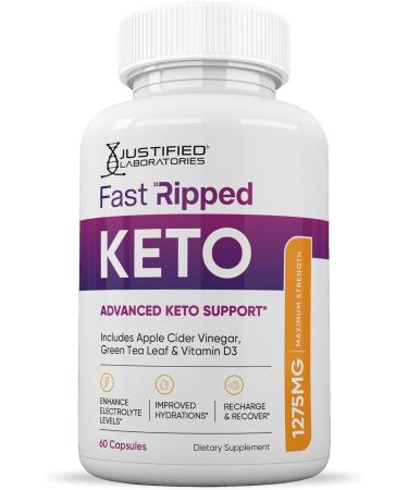 (3 Pack) Fast Ripped Keto ACV Pills 1275MG Keto Support Blend Capsule Alternative to Keto ACV Gummies Formulated with Apple Cider Vinegar Extra Virgin Olive Oil Powder Green Tea Leaf 180 Capsules - Buy Online on GoSupps.com