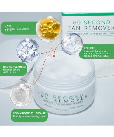 2PCS Tan Remover Self 60 Second Tan Remover Gentle Self Tan Eraser Exfoliating Tan Eraser Body Scrub Fast Erase Patches & Prep for Flawless Tan - Buy Online on GoSupps.com