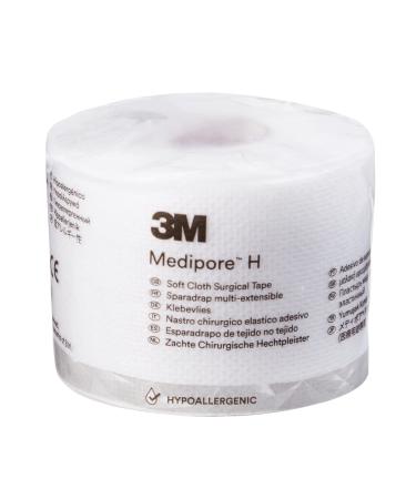 3M Medipore Soft Cloth Surgical Tape - 2" x 10 yds 2862 Ea