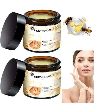 2pc Turonu Bee Venom Treatment Cream 2024 New Professional Bee Venom Repair Cream Hydrating Moisturizing Repair Cream for All Parts of The Body