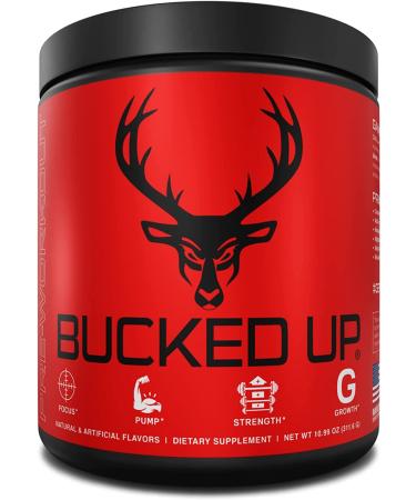 Bucked Up Pre Workout 6 Grams Citrulline 2 Grams Beta Alanine and 3 Other Registered trademarked Ingredients (Grape)