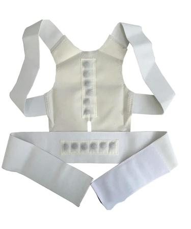 Adjustable Posture Back Brace Support Belt Lumbar Waist Shoulder Corset Spine Support Posture Correction Back Support Bk XL - Buy Online on GoSupps.com
