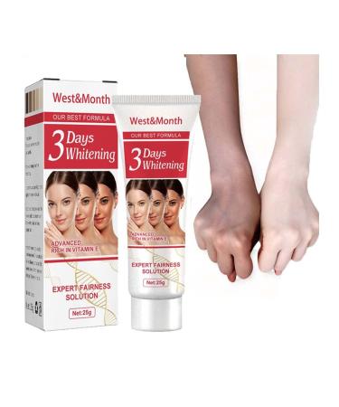 3 days of koji acid whitening moisture cream lightening and lightening correction cream kojis acid cream for skin light dark spots correction for the body (1 piece)