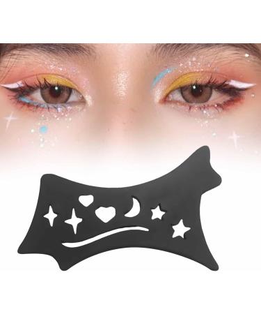 Generic Silicone Eyeliner Stencil Reusable Eye Makeup Aid for Women Lady Girls Black - Buy Online on GoSupps.com