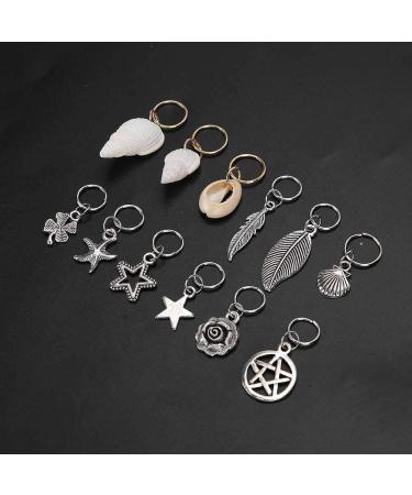 70-Piece Hair Accessories Set: Braid Rings Clips Bows and Dreadlock Pearl Rings for Stunning Styles - Buy Online on GoSupps.com