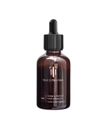 True Botanicals - Shine + Protect Natural Hair Cream Oil | Clean  Non-Toxic  Natural Haircare (1.7 fl oz | 50 ml) - Buy Online on GoSupps.com