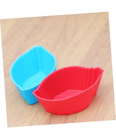 Zerodeko 20 Pcs Silicone Molds Candy Baking Cups Silicone Baking Cups Leaf Cake Mold Muffin Cup to Bake As Shownx2pcs mediumx2pcs - Buy Online on GoSupps.com