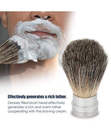 Razor Brush & Beard Tool Set for Men | Premium Bart Brush Mustache Care & Vegan Shaving Accessories - Buy Online on GoSupps.com