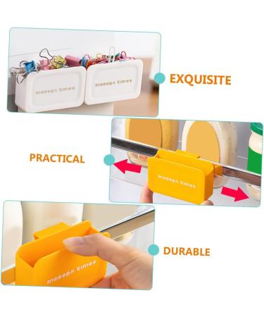 CIYODO 2pcs Box Storage Box Mini Refrigerator Office Supplies Side Food Fridge Side Door Holder It Can Move - Buy Online on GoSupps.com