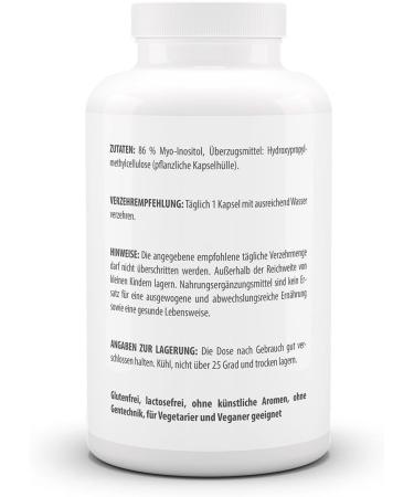 Buy Pack of 3 Vita World Myo-Inositol 1000 mg - Vegan 360 Capsules - International Shipping Available - Buy Online on GoSupps.com