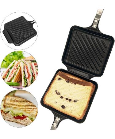 Aliaga Frying Pan Toast Flip Grill Sandwich Fine Iron Cheesecake Grilled Fast Heating Kitchen Utensils Detachable Nonstick - Buy Online on GoSupps.com