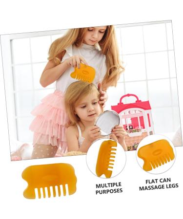 Frcolor 2-in-1 Kamm Scratching Massage Tools | Gua Sha Board & Jade Acupuncture Device for Relaxation | International Shipping Available - Buy Online on GoSupps.com