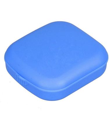 Polytree Portable Travel Kit Mirror Box - Blue Contact Lens Case Holder | International Shipping Available - Buy Online on GoSupps.com
