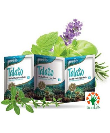 Herbal foot bath TianDe 42301 softness and freshness of the skin on the feet