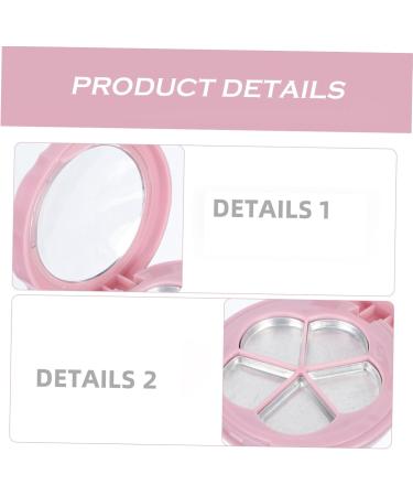 Beatifufu Makeup Organizers and Organizers Lipstick and Eyeshadow Test Palette Compact Makeup Organizer Storage Box Random Color - Buy Online on GoSupps.com