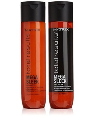 Matrix New Total Results Mega Sleek Shampoo 300 ml And Conditioner 300 ml by Total Results