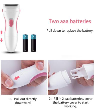 Buy Women's Electric Shaver - 3-Blade Cordless Wet/Dry Foil Razor for Smooth & Safe Shaving - Ideal for Girls & Women - International Shipping Available - Buy Online on GoSupps.com