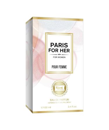 Hybrid & Company Paris For Her Pour Femme Eau De Parfum Natural Spray Vaporisateur 3.4FL.OZ - Buy Online on GoSupps.com