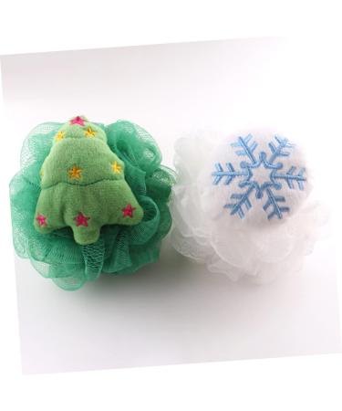 4pcs Exfoliating Bath Balls - Kids Bath Loofah Sponges & Shower Scrubbers for Skin Cleaning | International Shipping Available - Buy Online on GoSupps.com