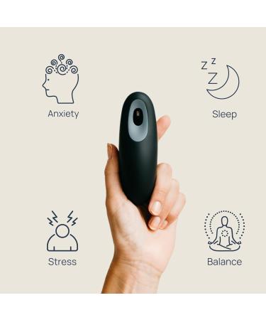 Moonbird Breathing & Meditation Device | Sleep Aid for Adults | Stress & Fear Relief | Black & Gray - Buy Online on GoSupps.com
