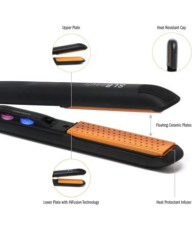 Buy Shield Life Beauty Hair Flat Iron | Ceramic Hair Styling Straightener for Salon & Home Use - Buy Online on GoSupps.com
