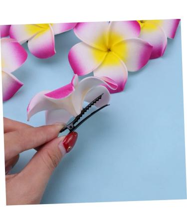 DOITOOL Girl Bows for Hair Hawaiian Barrettes Foam Hair Clips Girl Hair Clips Flower Hairpin Hair Accessory for Girls Floral Hair Accessories Hair Clips for Girls Summer Headgear - Buy Online on GoSupps.com
