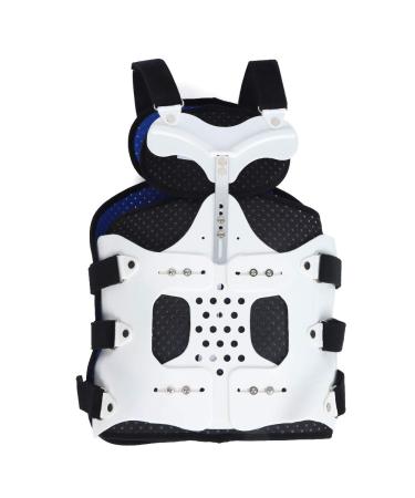 NSXAYIWE lumbar orthosis breathable thoracolumbal support removable lumbar support spine support compatible with neck and upper back injuries