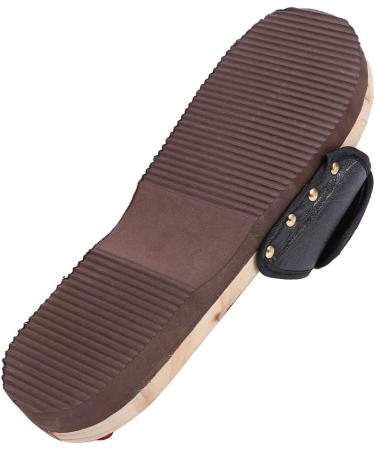 Verdant Touch Foot Massage Slippers | Blood-Activating Health Care Shoes for Foot Tension | Size 37 Black - Buy Online on GoSupps.com